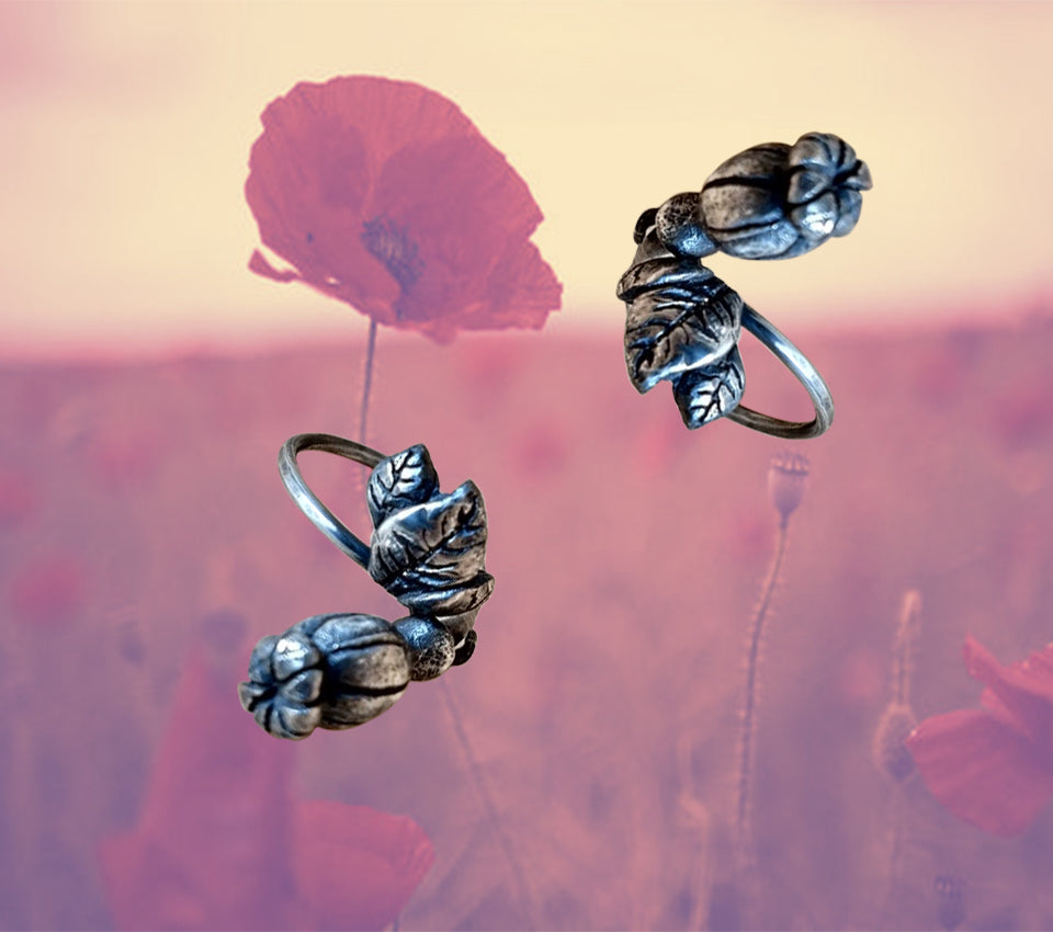 Anillo Amapola - Hekau Jewelry
