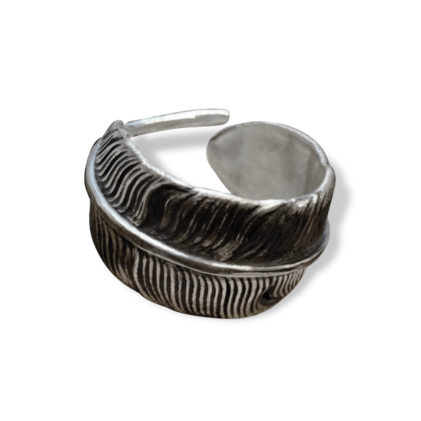 Anillo Pluma - Hekau Jewelry