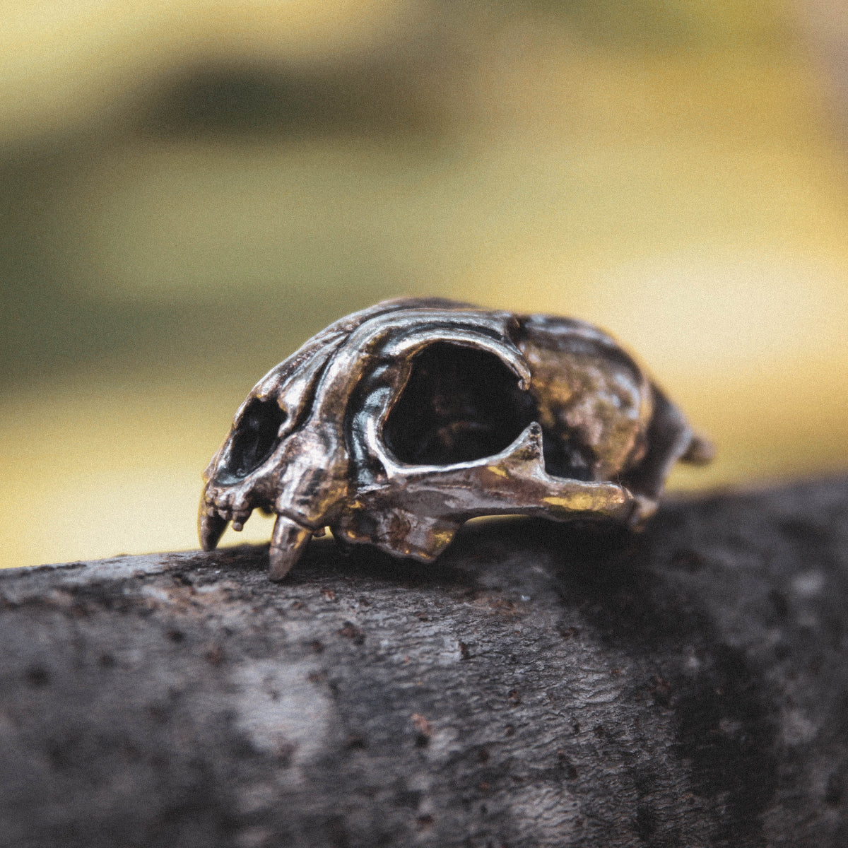 Dije Cráneo Felino - Hekau Jewelry