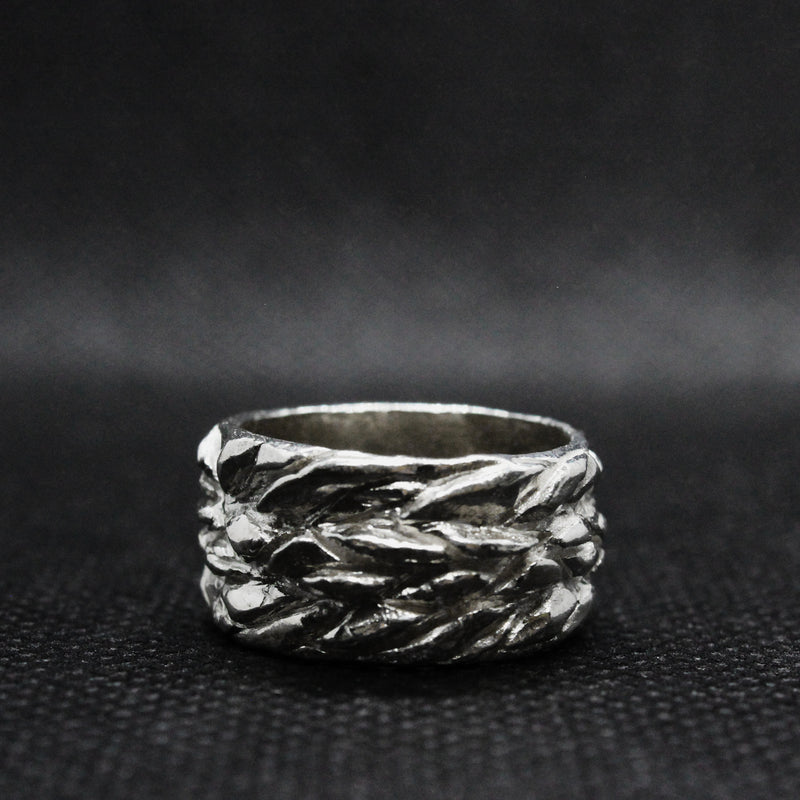 Anillo Escamas Dragón - Hekau Jewelry