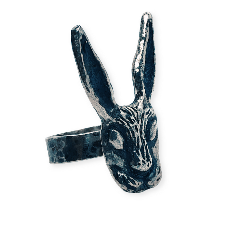 Anillo Cabeza de Conejo - Hekau Jewelry