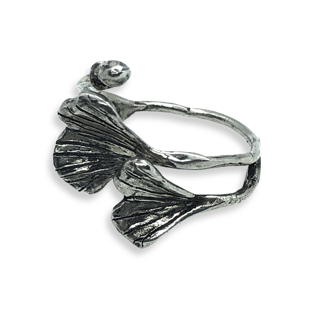 Anillo Gingko - Hekau Jewelry