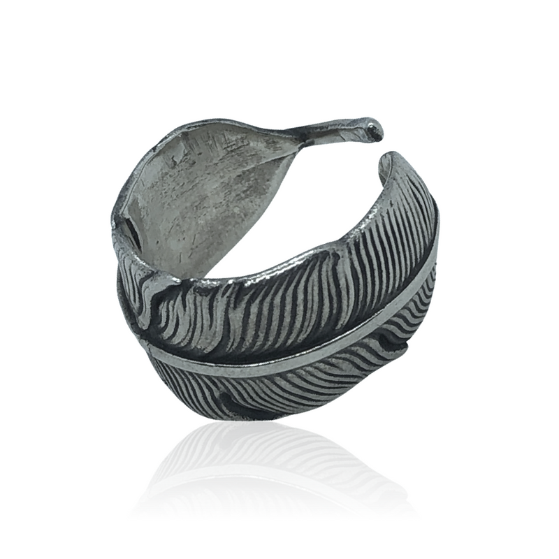 Anillo Pluma - Hekau Jewelry