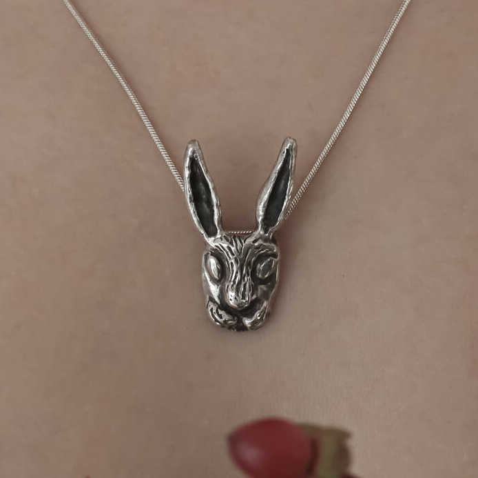 Dije Cabeza de Conejo - Hekau Jewelry