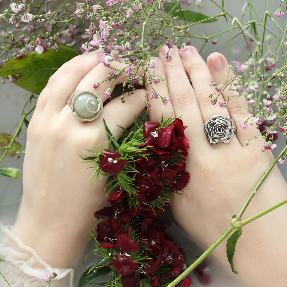 Anillo Rosa - Hekau Jewelry