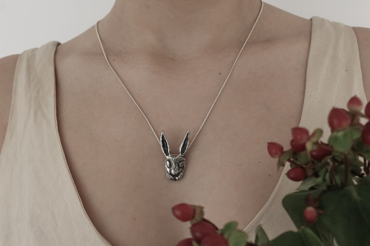 Dije Cabeza de Conejo - Hekau Jewelry